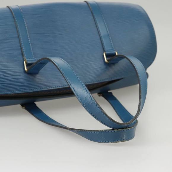 LOUIS VUITTON Epi Soufflot Hand Bag Blue M52225 LV Auth 100524 - Picture 7 of 16